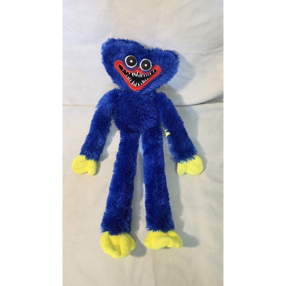Poppy Playtime Huggy Wuggy Blue Monster Horror Survival Gamer Sticky Hands Plush